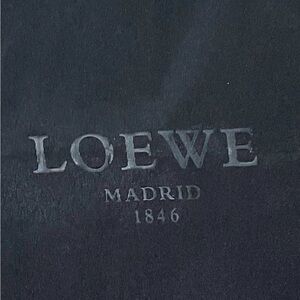 LOEWE BLACK DUST BAG